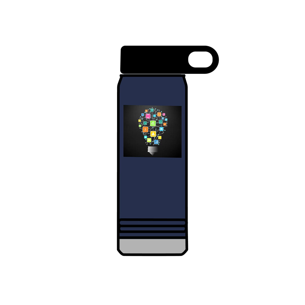 Beach Printed Water Bottle