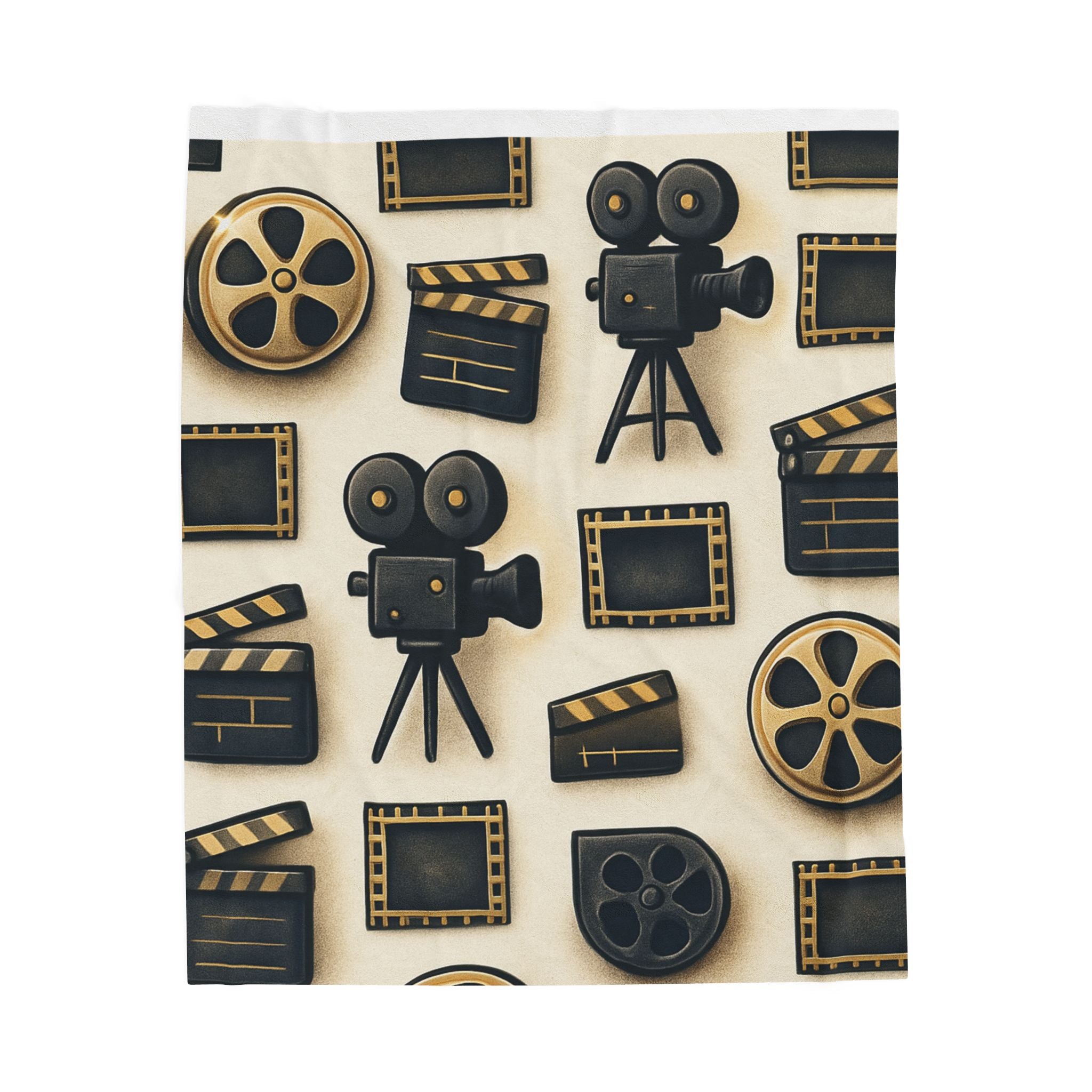 Cinematic Velveteen Plush Blanket | Movie Lover Gift, Cozy Home dedor!