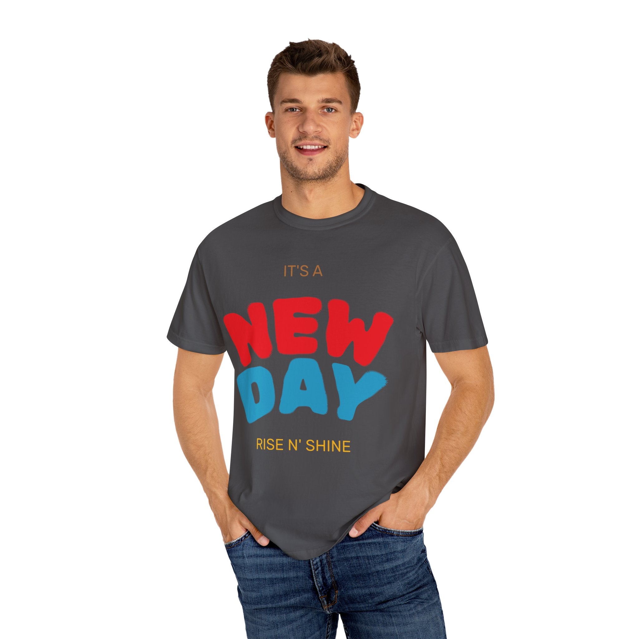 Men's printed T shirt