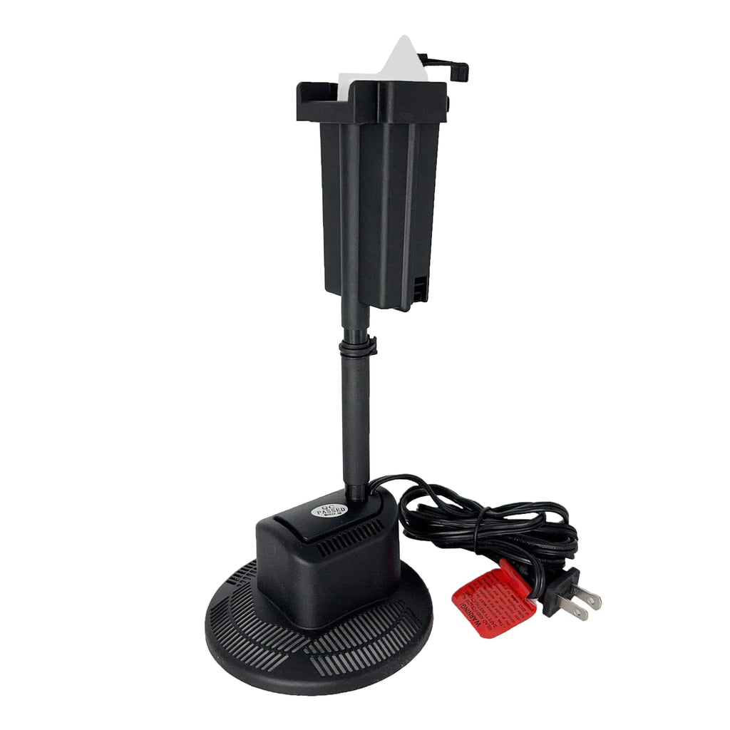 SW PRODUCTS Power Filter Fish Tank Filter Pump for 3 to 20-Gallon Aquariums Fits Koller Products Fish Tanks