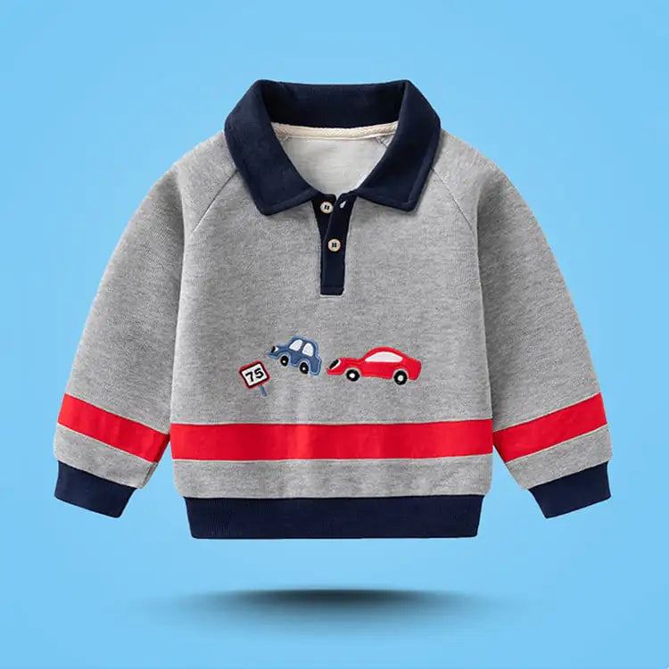 Autumn Children's Cartoon Warm Bottoming Shirt